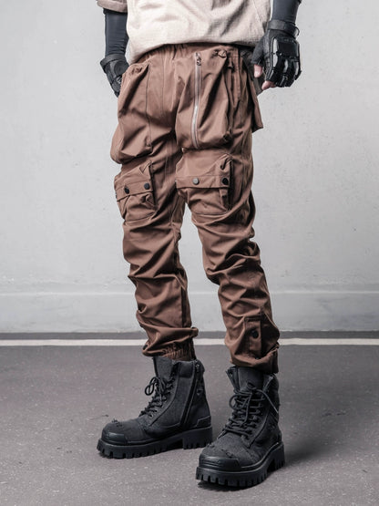 Tactical Multi-Pocket Cuffed Cargo Pants WN22462
