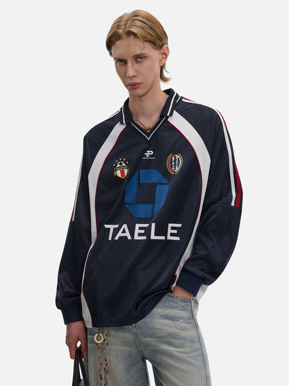 V-Neck Sporty Long Sleeve Sweatshirt WN21436