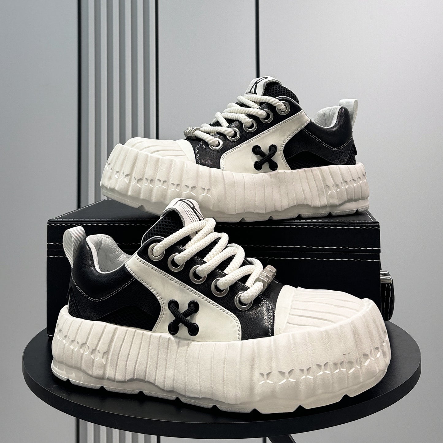 Chunky Platform Shell Toe Sneakers WN24853