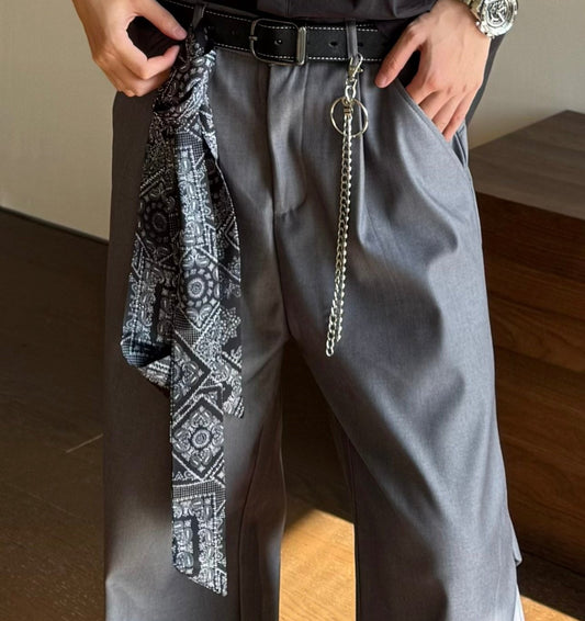 Paisley Scarf & Chain Set WN23163