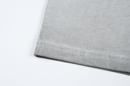 Washed Rock Band Print Short Sleeve T-Shirt WN25485