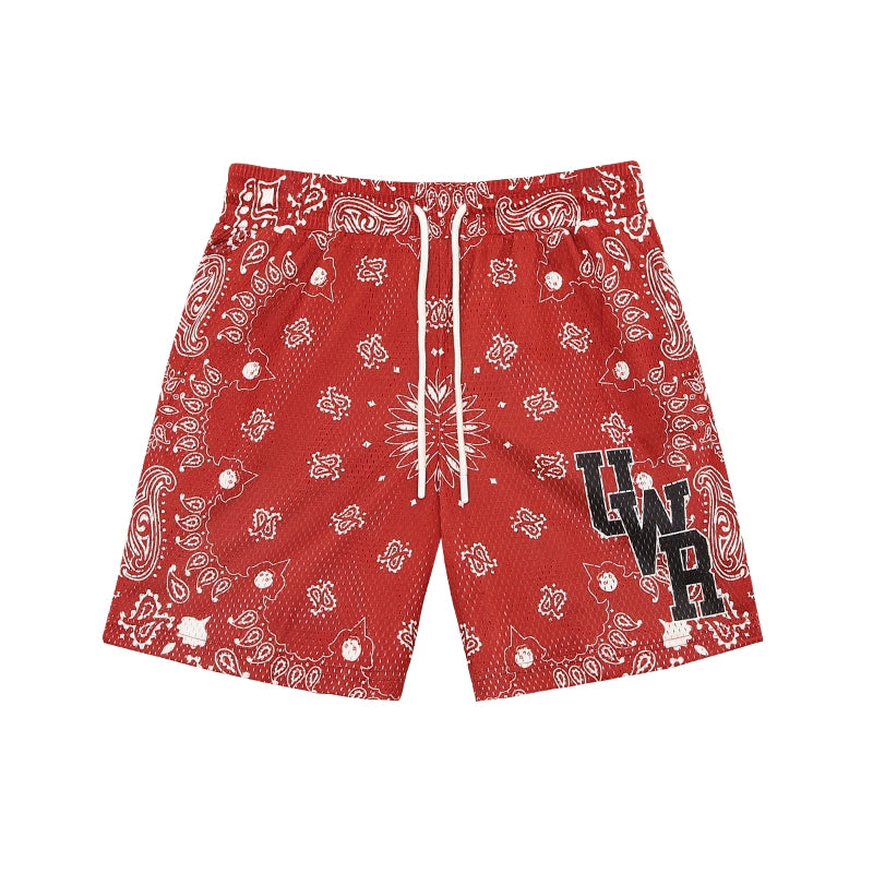 Drawstring Graphic Letter Design Sporty Short Pants WN17777