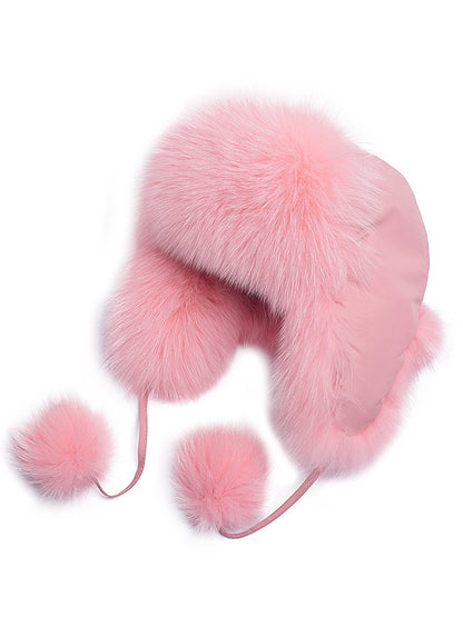 Fake Fur Warm Hat WN21108