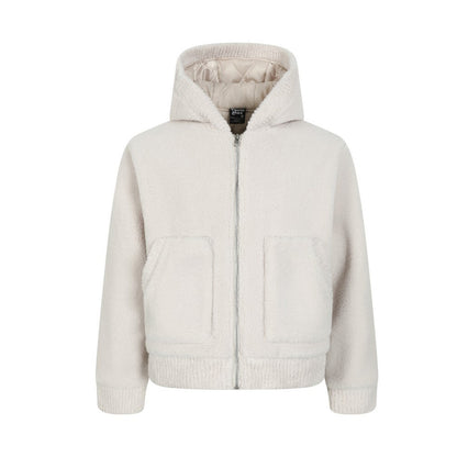 Hooded Boa Puffer Jacket WN21926