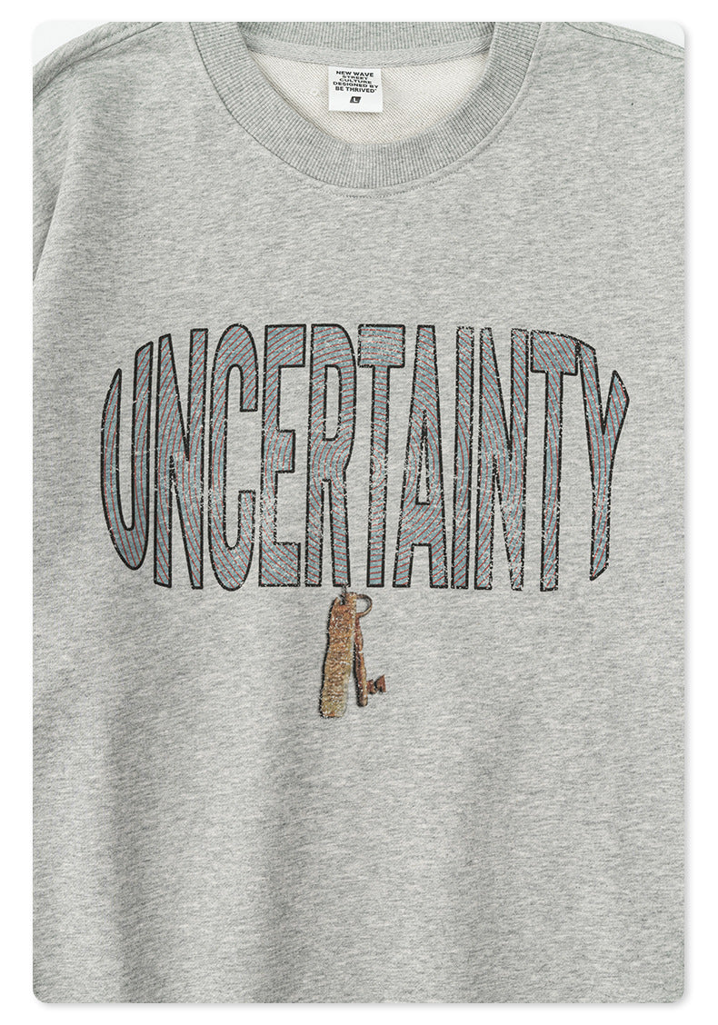 Oversize Round Neck Sweatshirt WN9939