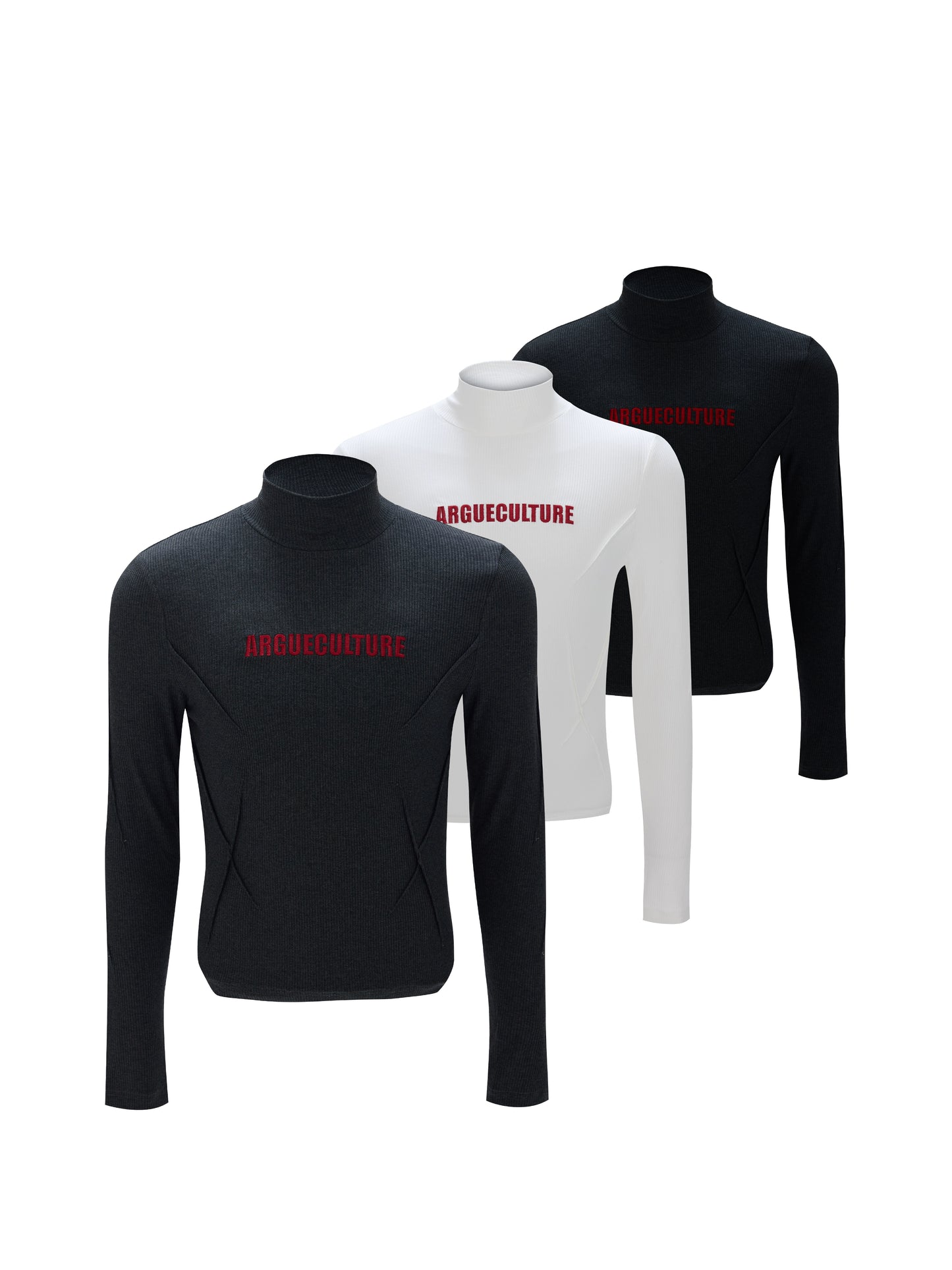 Half-Neck Thermal Stretch Long Sleeve T-Shirt WN22590