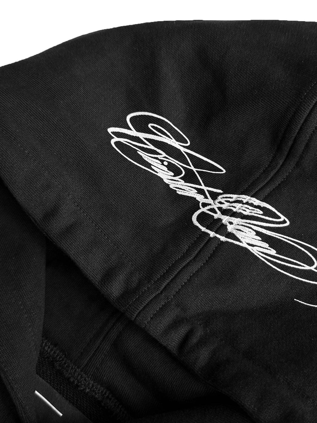 Biohazard Script Print Pullover Hoodie WN27067