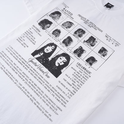Washed Letter Print Short Sleeve T-Shirt WN25751