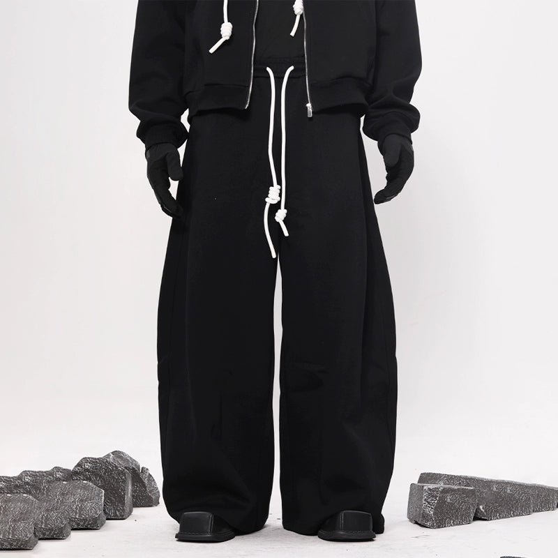 Hand-Woven Rope Zipper Hoodie & Pants Setup WN18603