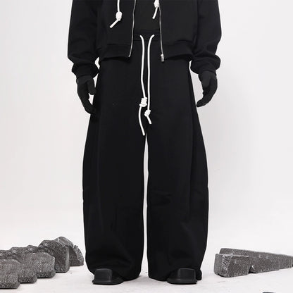 Hand-Woven Rope Zipper Hoodie & Pants Setup WN18603