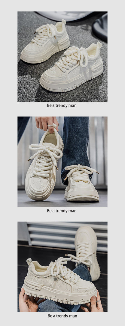 Non-Slip Thick Sole Platform Sporty Sneakers WN23371