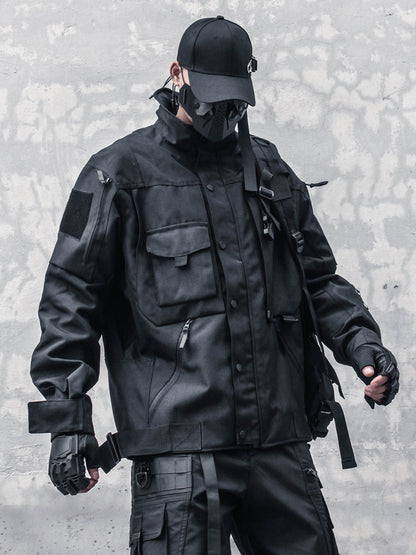 Functional Multi-Pocket Waterproof Tactical Jacket WN22546