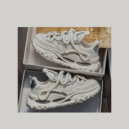 Platform Air-Window Lace-Up Chunky Sneakers WN23439