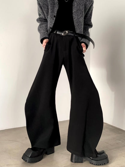 Wide-leg Curve Trousers WN9196