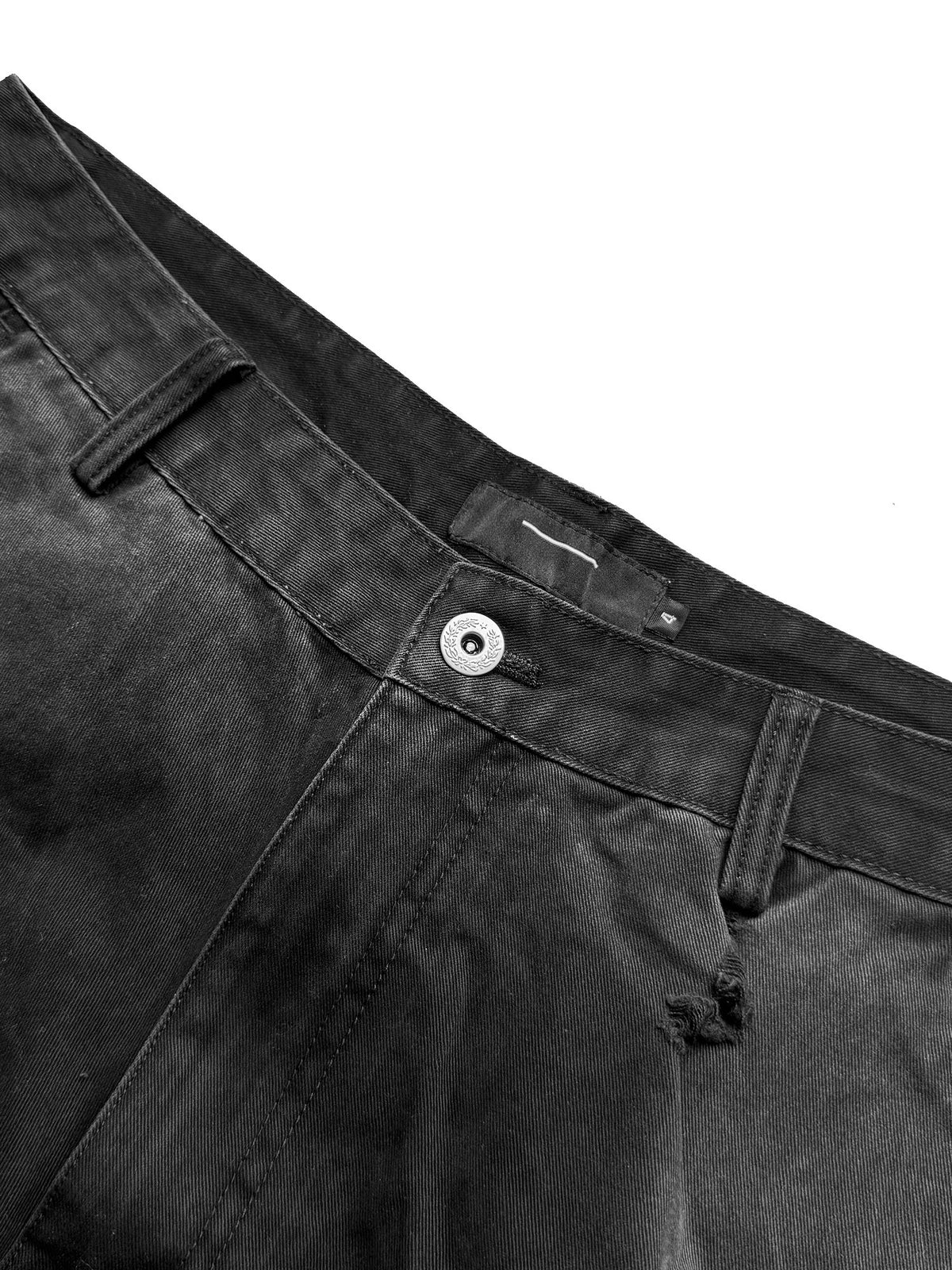 3D Pocket Abrasion YKK Zipper Cargo Denim Jeans WN27058