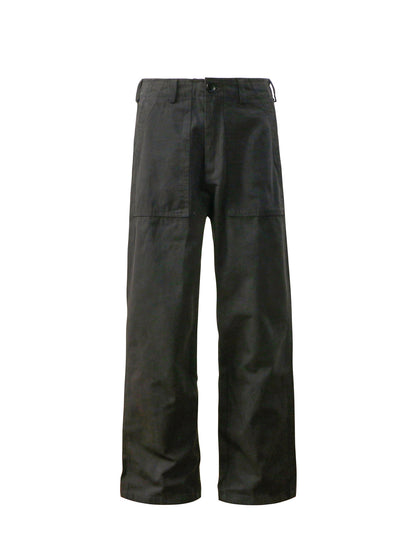 Washed Straight Wide Leg Work Pants WN26378