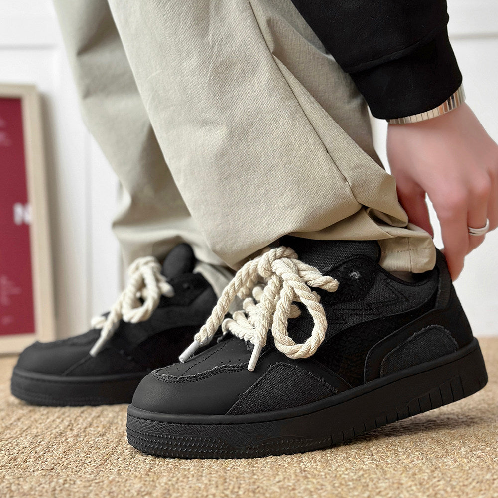 Rope Lace Platform Sneakers WN24525