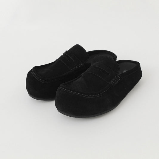 Suede Closed-Toe Mule Loafers WN21260