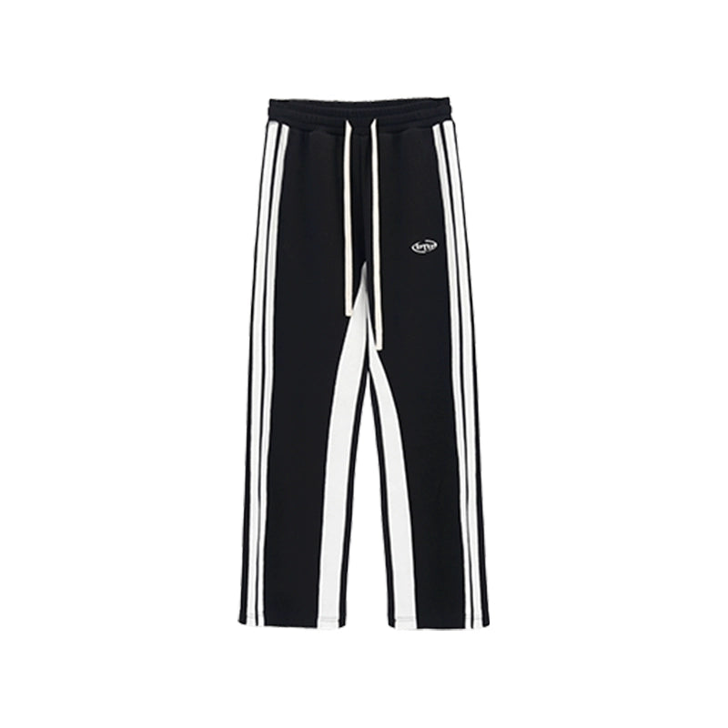 Side Stripes Wide-Leg Sweatpants WN8602