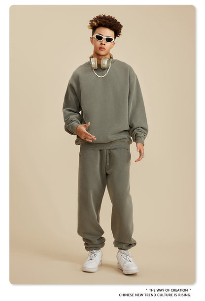 Oversize Washed Sweatshirt WN6028