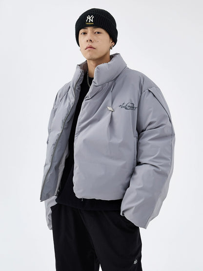 Stand Neck Short Puffer Jacket WN8624