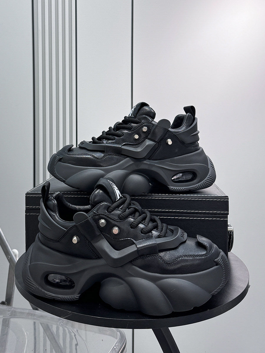 Studs Strap Chunky Sole Sneakers WN24598