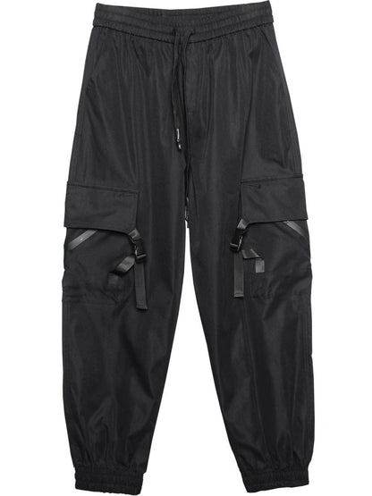 Multi Pocket Drawstring Cargo Pants WN22318