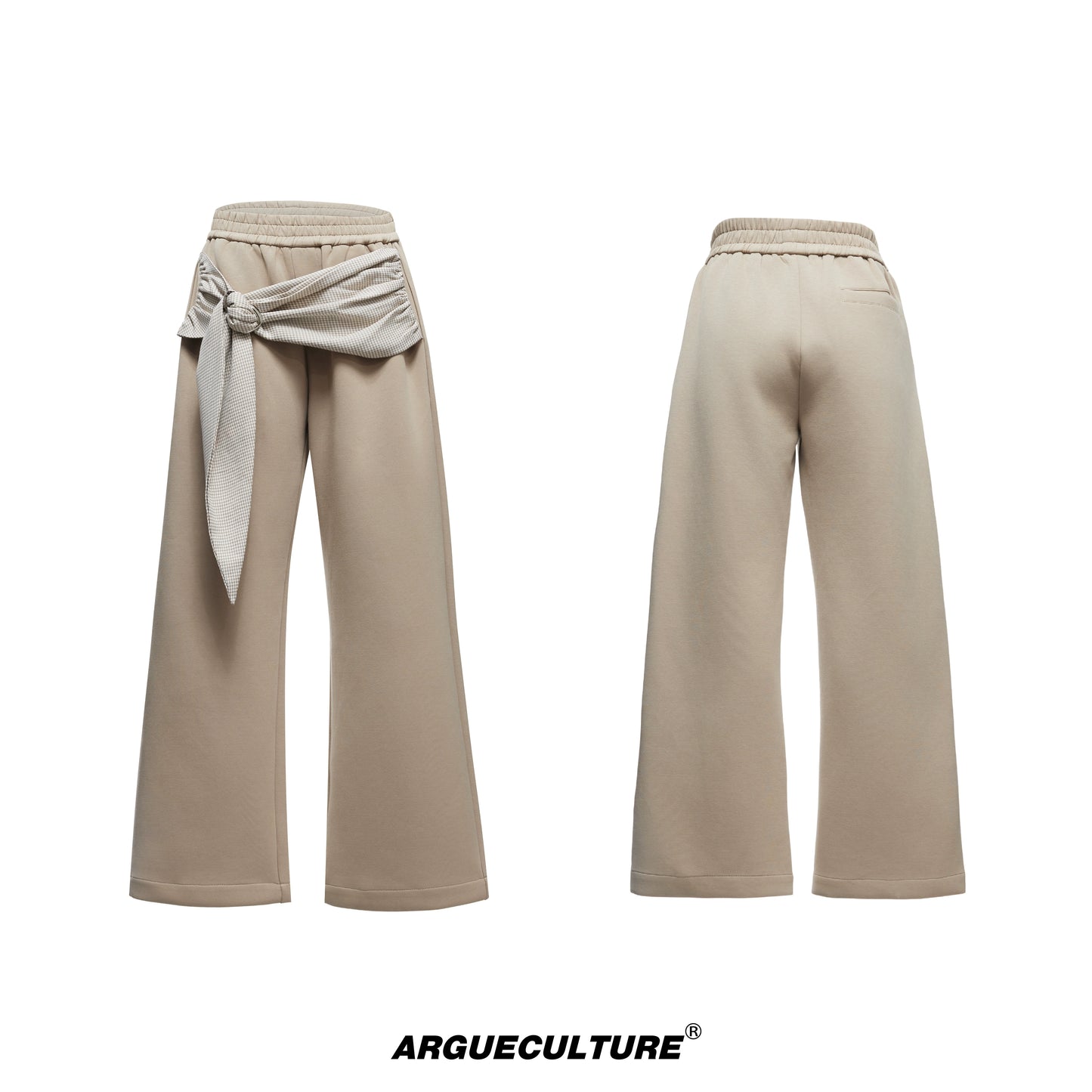 Contrast Jacket & Draping Pants Setup WN20537