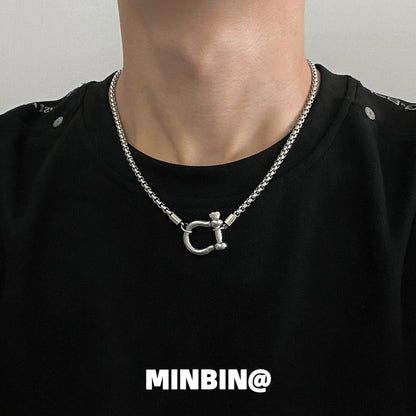 Buckle Design Necklace WN19212