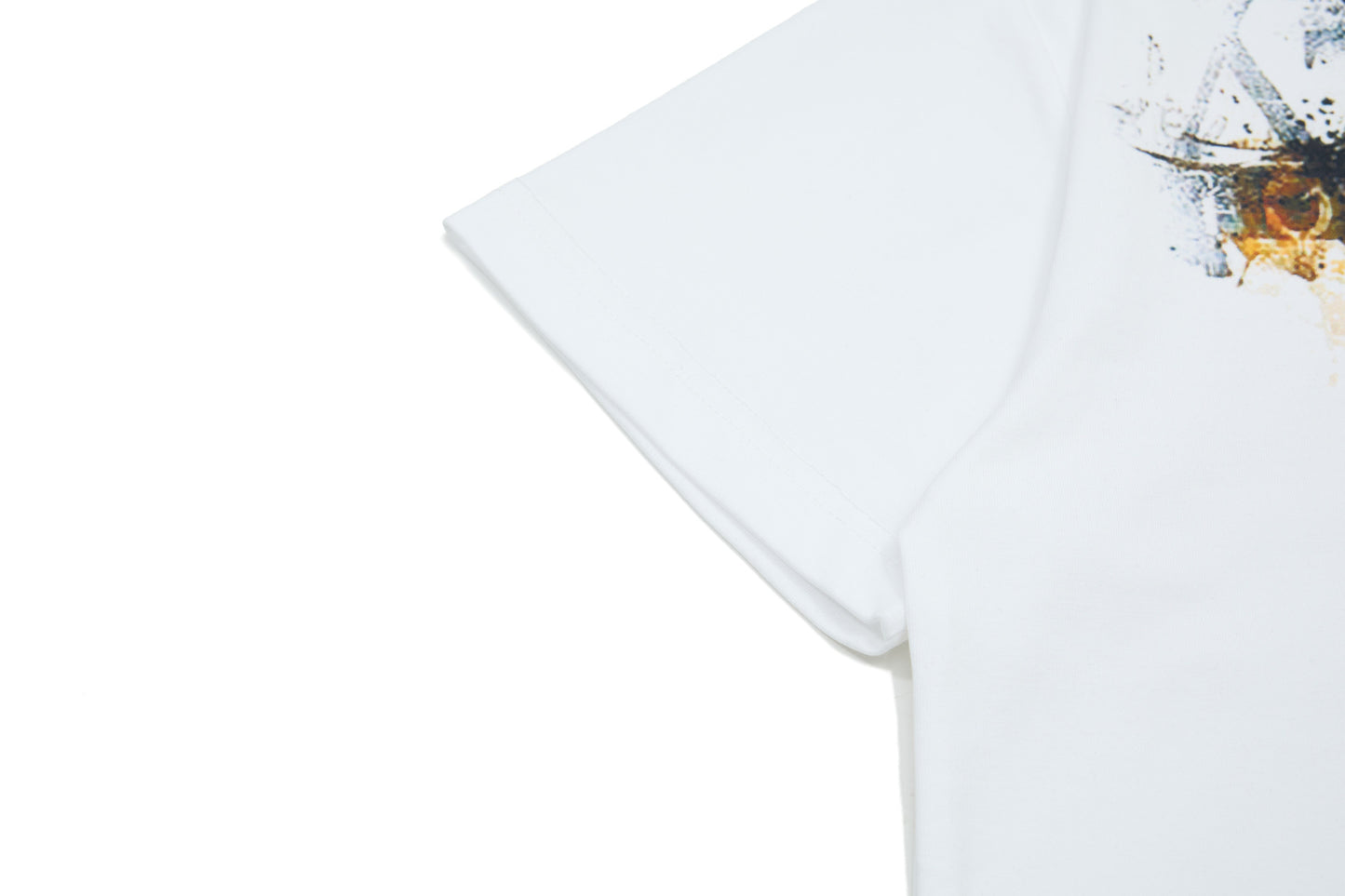 Paint Graphic Art Print Short Sleeve T-Shirt WN25991
