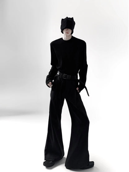 Solid Color Warm Long Sleeve T-shirt WN20361