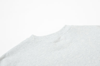 Illustration Letter Print Short Sleeve T-Shirt WN25402