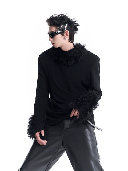 Furry Design Long Sleeve T-Shirt WN8097