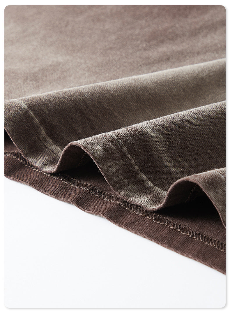 Oversize Washed Long-sleeve t-shirt WN6051