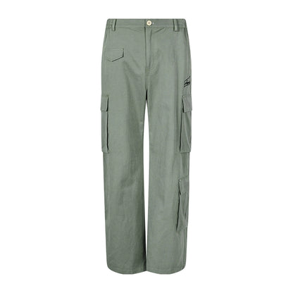 Multi-Pocket Wide Leg Cargo Pants WN10107