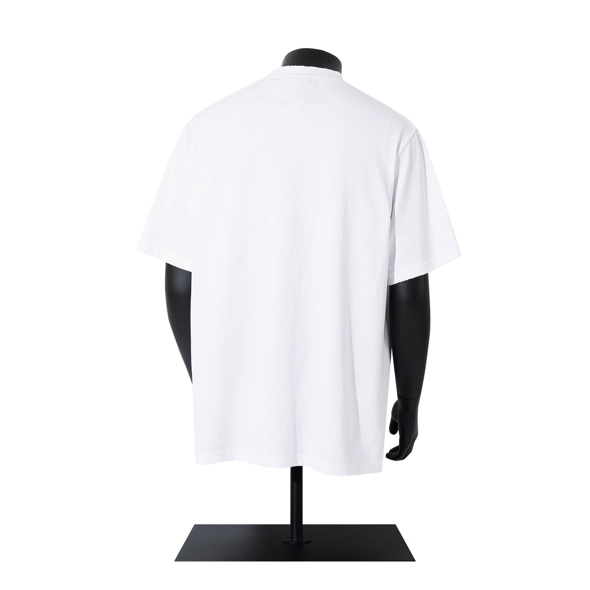 Washed Raw Hem Oversize Short Sleeve T-Shirt WN26929