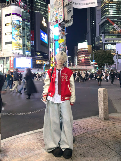 Colorblock Knit Patchwork Jacket WN19836