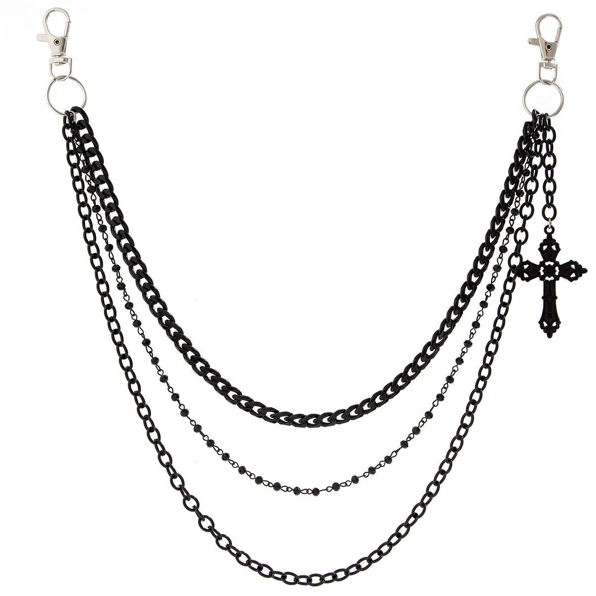 Cross Pendant Pants Chain WN21065