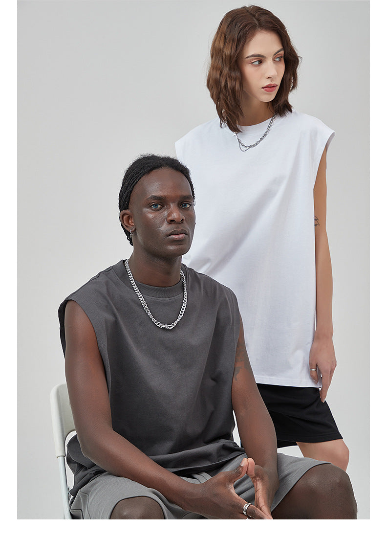 Oversize Sleeveless T-shirt WN6637 – WONDER NOAH