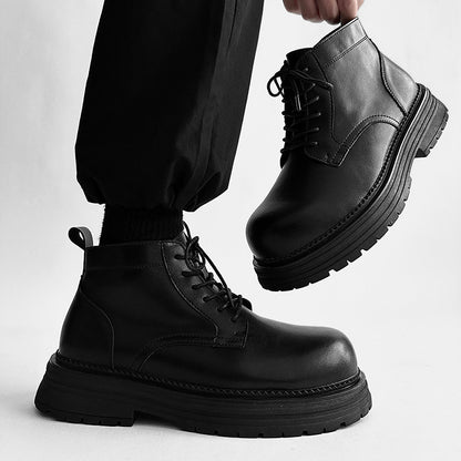 Platform Lace-Up Boots WN24535