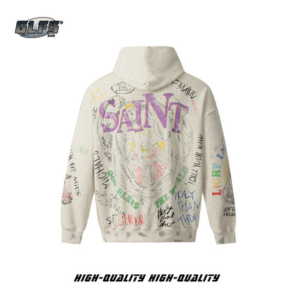 Graffiti Artwork Sketch Hoodie WN26449