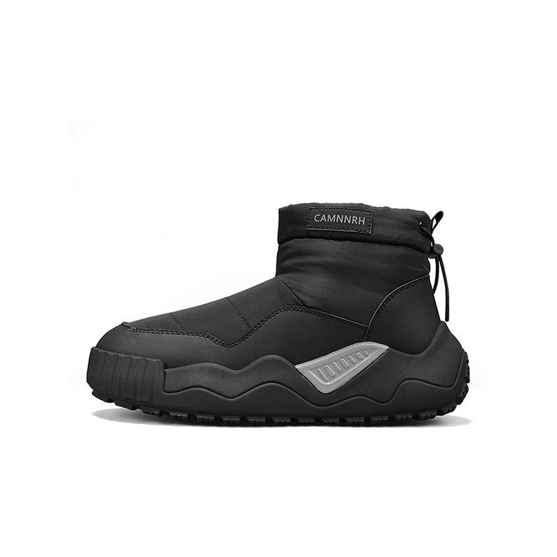 Fleece Lined Waterproof Thick Sole Snow Boots WN23426