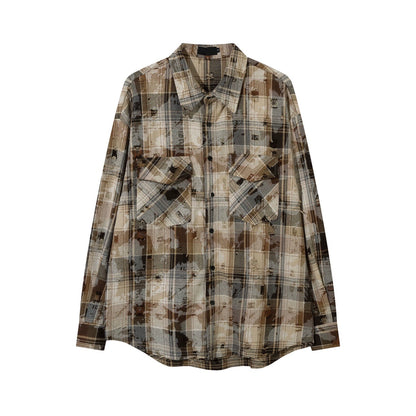 Checkered Long Sleeve Shirt WN8412