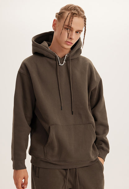 Fleece Linning Oversize Hoodie & Fleece Linning Sweatpants WN9945