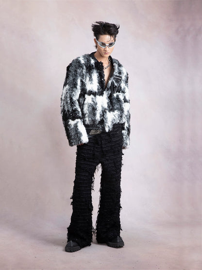 Fake Fur Short Jacket WN9295