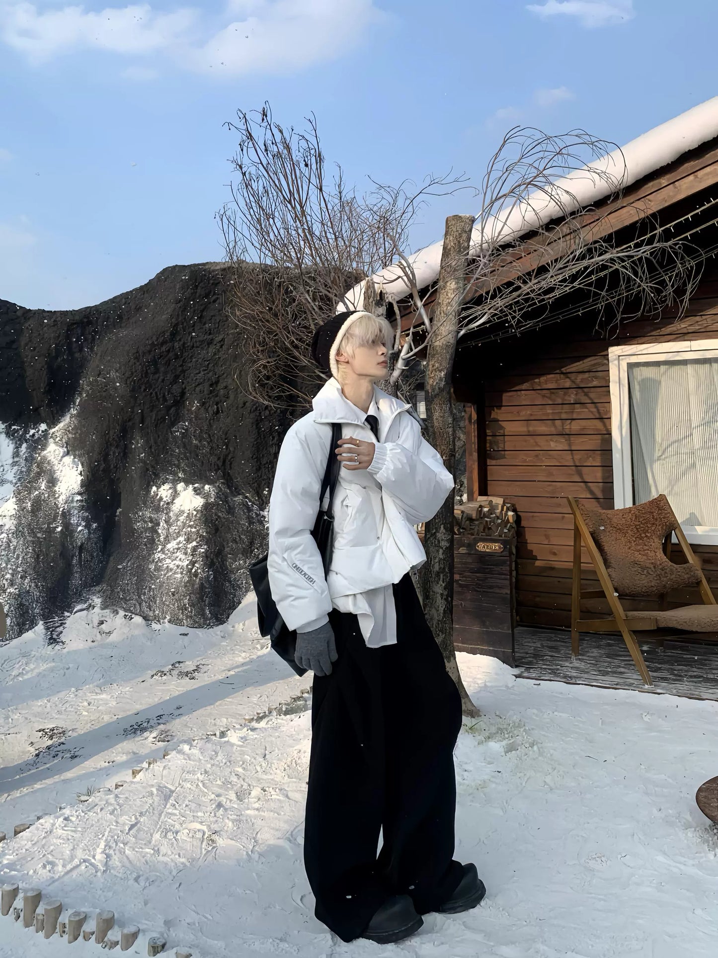 Metal Deconstructed Puffer Jacket WN19794