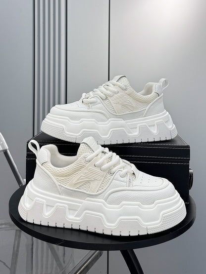 Mesh Panel Chunky Sole Sneakers WN24576