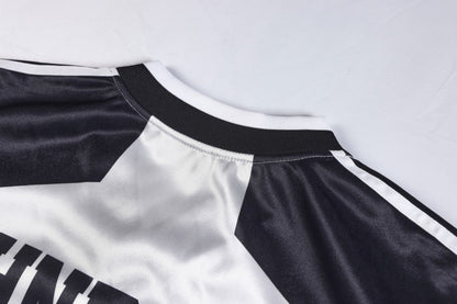 Number Graphic Contrast Stripe Short Sleeve T-Shirt WN27990