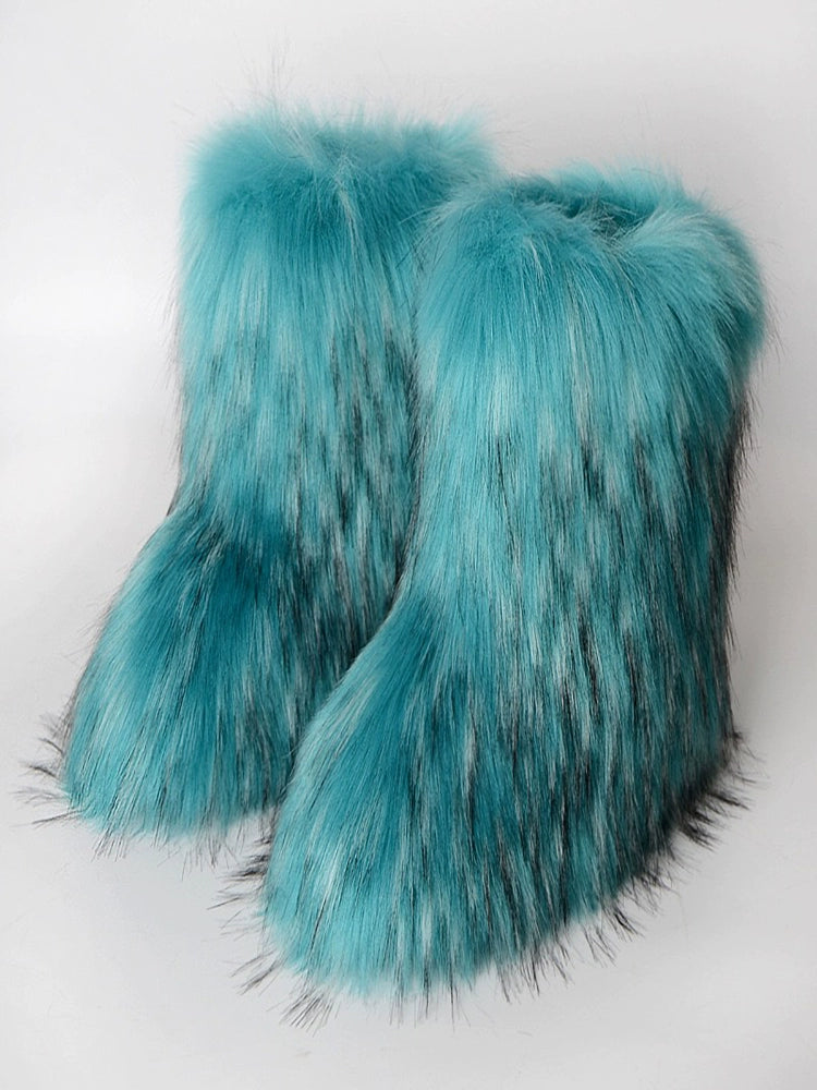 Furry Fleece Boots WN21149-K
