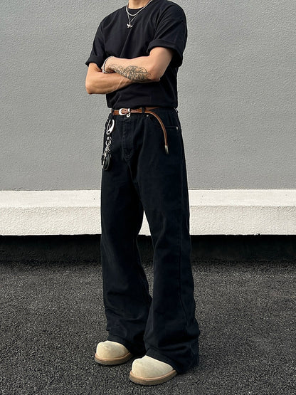 Curved Flare Denim Jeans WN21452